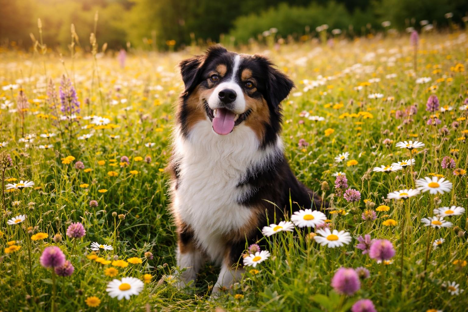 Hund mit Kräutern natürlich entwurmen